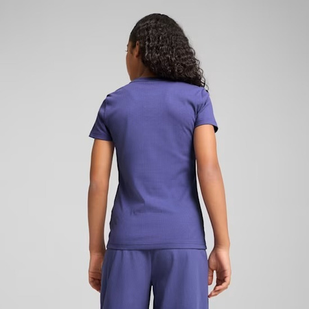 Graphics Ribbed Tee IV blue crystal r . 140 cm